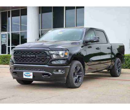 2024NewRamNew1500New4x4 Crew Cab 5 7 Box is a Black 2024 RAM 1500 Model Big Horn Truck in Lewisville TX