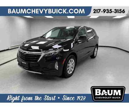 2022UsedChevroletUsedEquinoxUsedFWD 4dr is a Black 2022 Chevrolet Equinox Car for Sale in Clinton IL