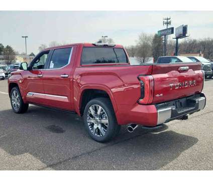 2024 Toyota Tundra Capstone Hybrid CrewMax 5.5' Bed is a Red 2024 Toyota Tundra 1794 Trim Hybrid in Trevose PA