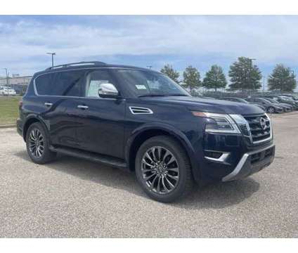 2024 Nissan Armada Platinum is a Blue 2024 Nissan Armada Platinum Car for Sale in Southaven MS