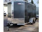 2025 Cross Trailers 7x14 7'h Tandem Axle UTV SxS Cargo Trailer