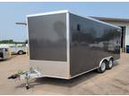 2025 Triton Trailers Vault 8.5x16 7'h 10k Aluminum UTV Cargo Trailer g ply qs