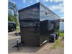 2024 United Trailers UJ 7x14 7' H V Front Enclosed Trailer w/Torsion b