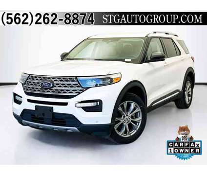 2021 Ford Explorer Limited is a White 2021 Ford Explorer Limited SUV in Bellflower CA