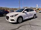 2021 Hyundai Accent White, 58K miles