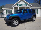 2015 Jeep Wrangler Unlimited Blue, 104K miles