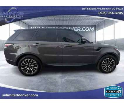 2016 Land Rover Range Rover Sport for sale is a Grey 2016 Land Rover Range Rover Sport Car for Sale in Denver CO