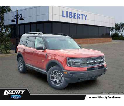 2024 Ford Bronco Sport Badlands is a Red 2024 Ford Bronco SUV in Canton OH