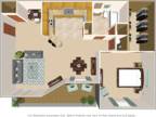 Crestbrook Apartments & Townhomes - 1 Bedroom, 1 Bath 900SqFt