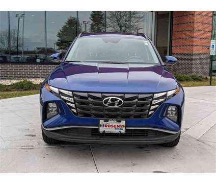 2023 Hyundai Tucson SEL is a Blue 2023 Hyundai Tucson SUV in Algonquin IL