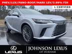 2024 Lexus RX 450h+ PHEV LUXURY/PANO-ROOF/MARK LEV/WARRANTY TIL 1/2030