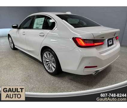 2024 BMW 3 Series 330i xDrive Sedan is a White 2024 BMW 3-Series Sedan in Endicott NY