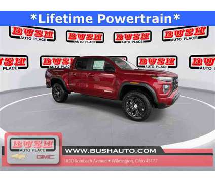2024 GMC Canyon Elevation is a Red 2024 GMC Canyon Truck in Wilmington OH