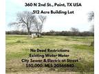 Plot For Sale In Point, Texas