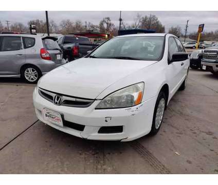 2007 Honda Accord for sale is a White 2007 Honda Accord Car for Sale in Englewood CO