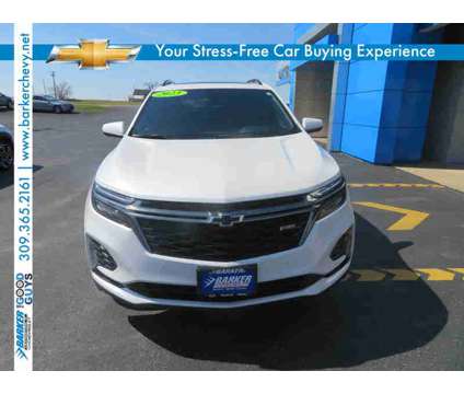 2023UsedChevroletUsedEquinoxUsedAWD 4dr is a White 2023 Chevrolet Equinox Car for Sale in Lexington IL