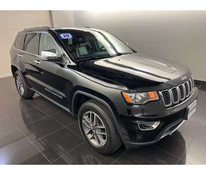 2020 Jeep Grand Cherokee Limited is a Black 2020 Jeep grand cherokee Limited Car for Sale in Madison WI