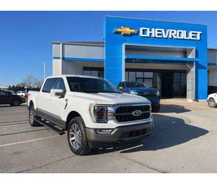 2021 Ford F-150 King Ranch is a White 2021 Ford F-150 King Ranch Car for Sale in Olathe KS