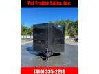 2024 Diamond Cargo 8.5Ã?20 V Nose Tandem Axle Enclosed Trailer