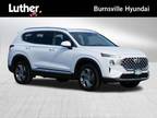 2022 Hyundai Santa Fe White, 21K miles