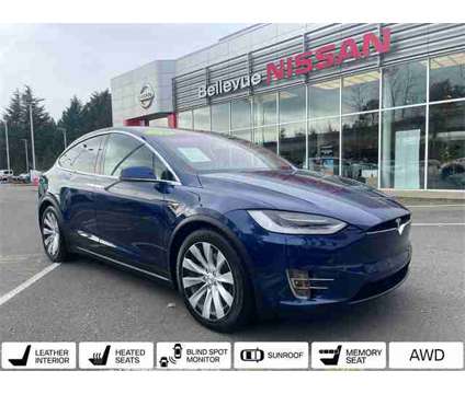 2018 Tesla Model X 100D is a Blue 2018 Tesla Model X 100D SUV in Bellevue WA