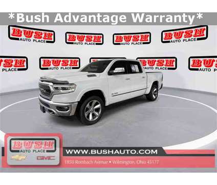 2022 Ram 1500 Limited is a White 2022 RAM 1500 Model Limited Truck in Wilmington OH