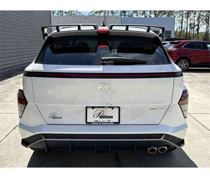 2024 Hyundai Kona N Line is a White 2024 Hyundai Kona SUV in Gainesville FL