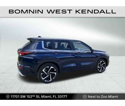 2024 Mitsubishi Outlander SE Black Edition is a Blue 2024 Mitsubishi Outlander SE SUV in Miami FL