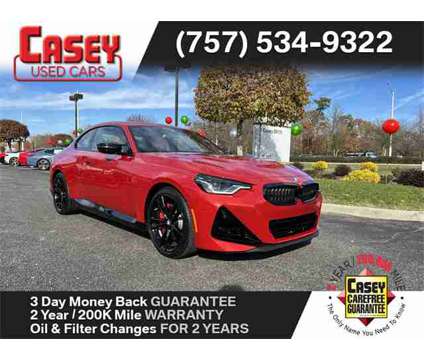 2024 BMW 2 Series M240i is a Red 2024 BMW M240 i Coupe in Newport News VA