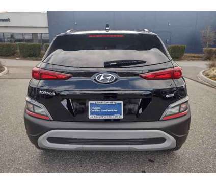 2023 Hyundai Kona SEL is a Black 2023 Hyundai Kona SEL SUV in Burlington WA