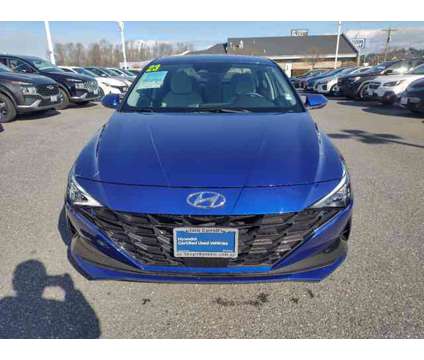 2023 Hyundai Elantra Limited is a Blue 2023 Hyundai Elantra Limited Sedan in Burlington WA