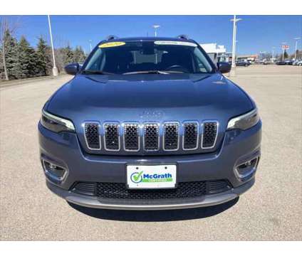 2020 Jeep Cherokee Limited 4X4 is a Blue, Grey 2020 Jeep Cherokee Limited SUV in Dubuque IA
