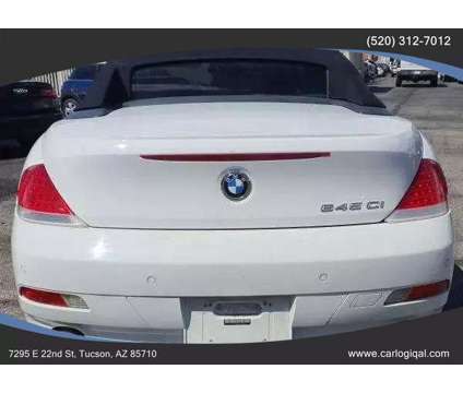 2005 BMW 6 Series for sale is a White 2005 BMW 6-Series Car for Sale in Tucson AZ