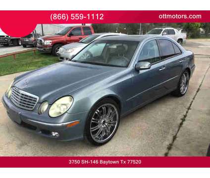 2004 Mercedes-Benz E-Class for sale is a Green 2004 Mercedes-Benz E Class Car for Sale in Baytown TX