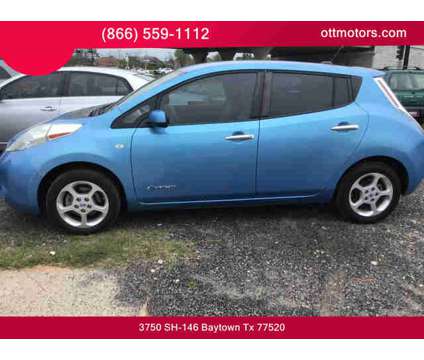 2011 Nissan LEAF for sale is a Blue 2011 Nissan Leaf Car for Sale in Baytown TX