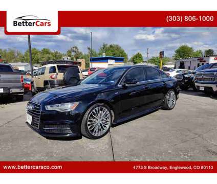 2016 Audi A6 for sale is a Black 2016 Audi A6 3.0 quattro Car for Sale in Englewood CO