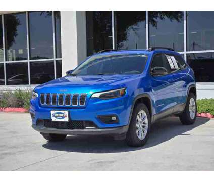 2022UsedJeepUsedCherokeeUsed4x4 is a Blue 2022 Jeep Cherokee Car for Sale in Lewisville TX