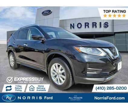 2019 Nissan Rogue SV is a Black 2019 Nissan Rogue SV Car for Sale in Dundalk MD
