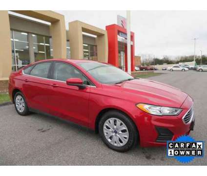 2020 Ford Fusion S is a Red 2020 Ford Fusion S Car for Sale in Pulaski VA