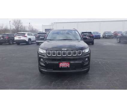 2022 Jeep Compass Latitude is a Black 2022 Jeep Compass Latitude Car for Sale in Taylorville IL