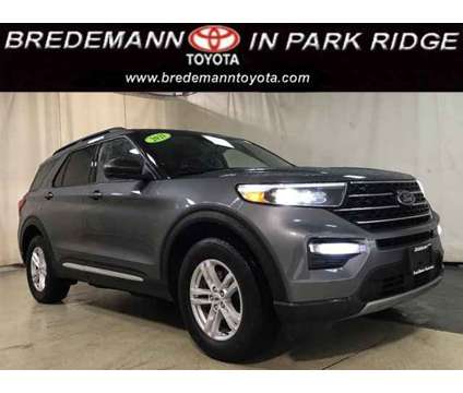 2021 Ford Explorer XLT 4WD OVER $40K MSRP NEW is a Grey 2021 Ford Explorer XLT Car for Sale in Park Ridge IL