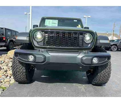 2024 Jeep Wrangler Willys is a Green 2024 Jeep Wrangler Car for Sale in Pataskala OH