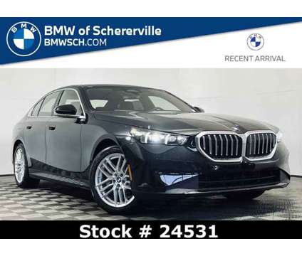2024 BMW 5 Series 530i xDrive is a Black 2024 BMW 5-Series Car for Sale in Schererville IN