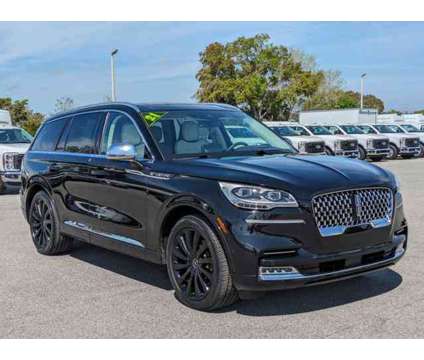 2021 Lincoln Aviator Plug-In Hybrid Black Label Grand Touring is a Black 2021 Lincoln Aviator Hybrid in Sarasota FL