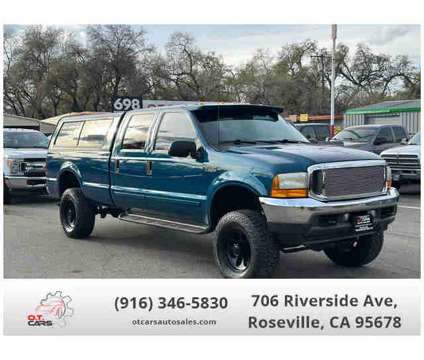 2001 Ford F350 Super Duty Crew Cab for sale is a Green 2001 Ford F-350 Super Duty Car for Sale in Roseville CA