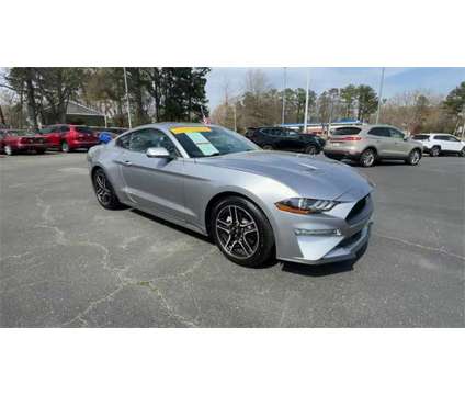 2022 Ford Mustang EcoBoost Premium is a Silver 2022 Ford Mustang EcoBoost Premium Coupe in Newport News VA