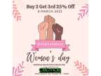 EmpowerHer: Buy 2, Get 3rd 25% Off! #IWD2024