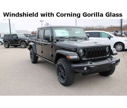 2024 Jeep Gladiator Sport is a Black 2024 Sport Truck in Bay City MI