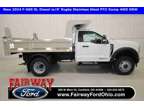 2024 Ford F-600 XL w/9' Rugby Stainless Steel PTO Dump 4WD DRW