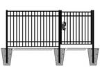 Value Industrial Fence Kit: 284 ft., 40 Panels + Gate, 7'x4'